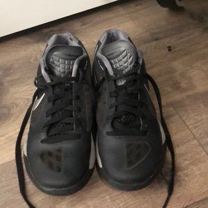 Black and gray nike Flywire Hyperspikes